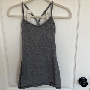 Lululemon womens grey workout top